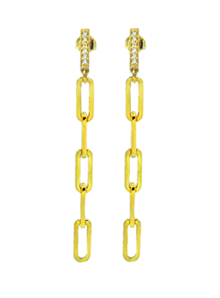 Chain Drop Earring