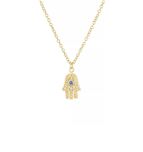 Hamsa Pendant Necklace