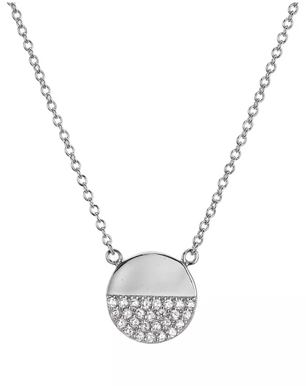 Disc Pendant Necklace