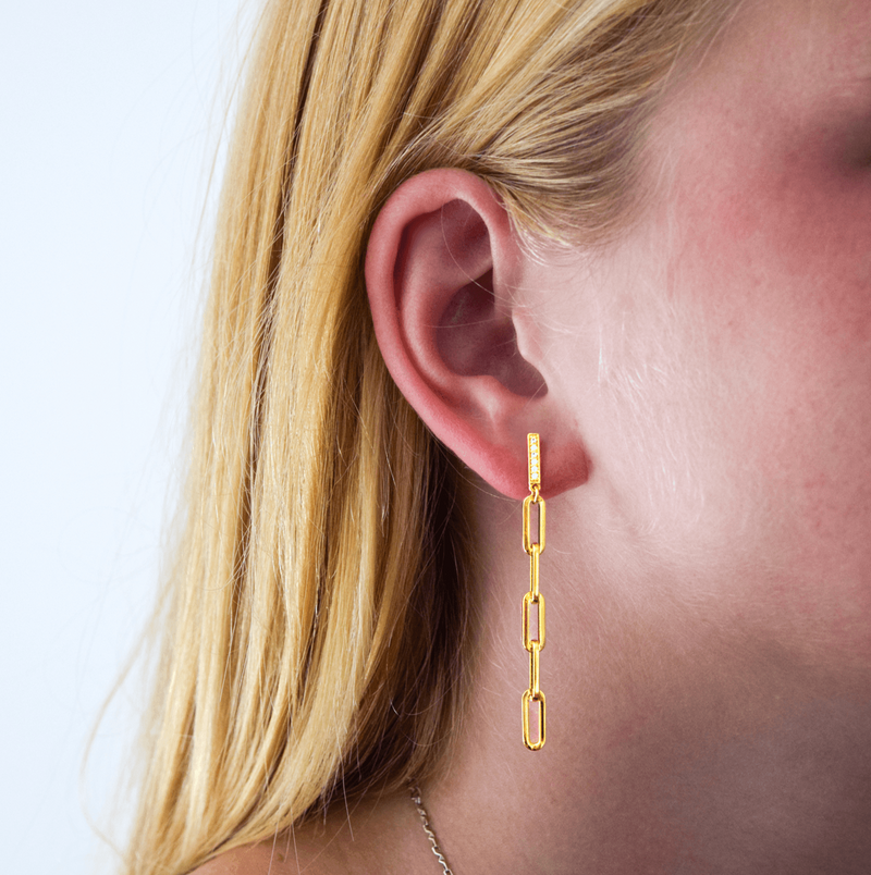 Chain Drop Earring