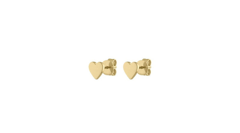 Tiny Heart Stud Earrings