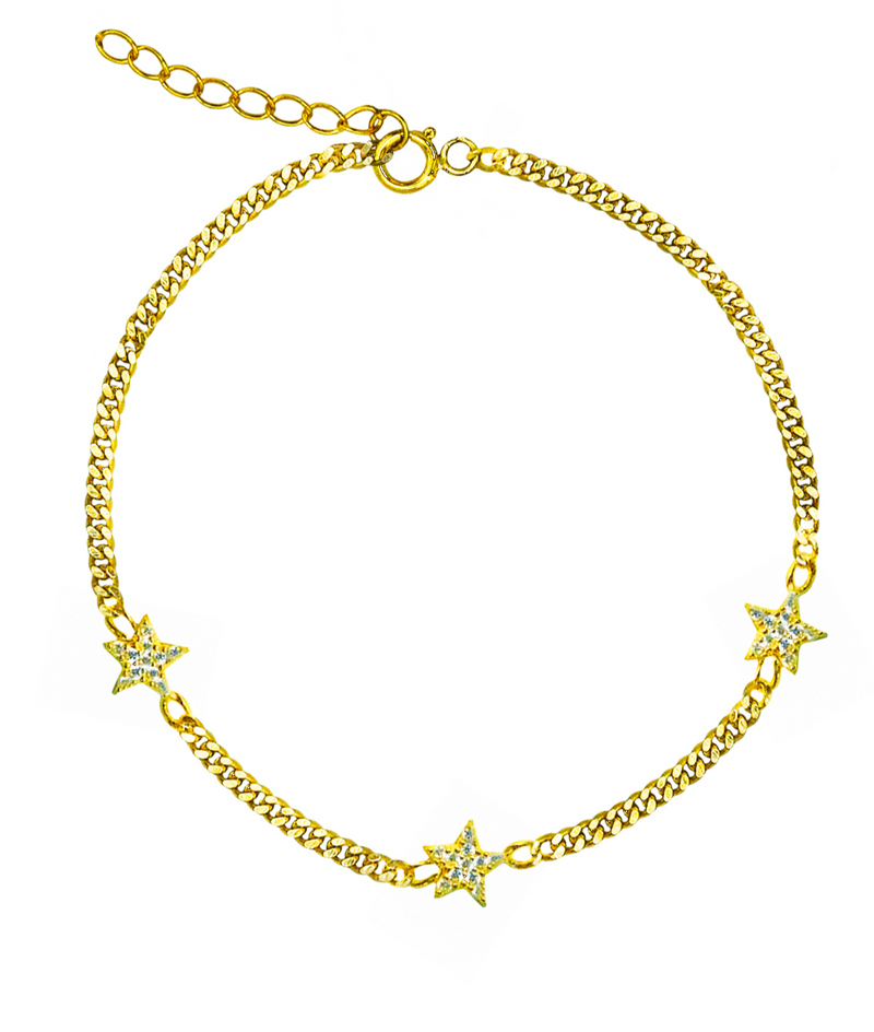 Pave Star Bracelet