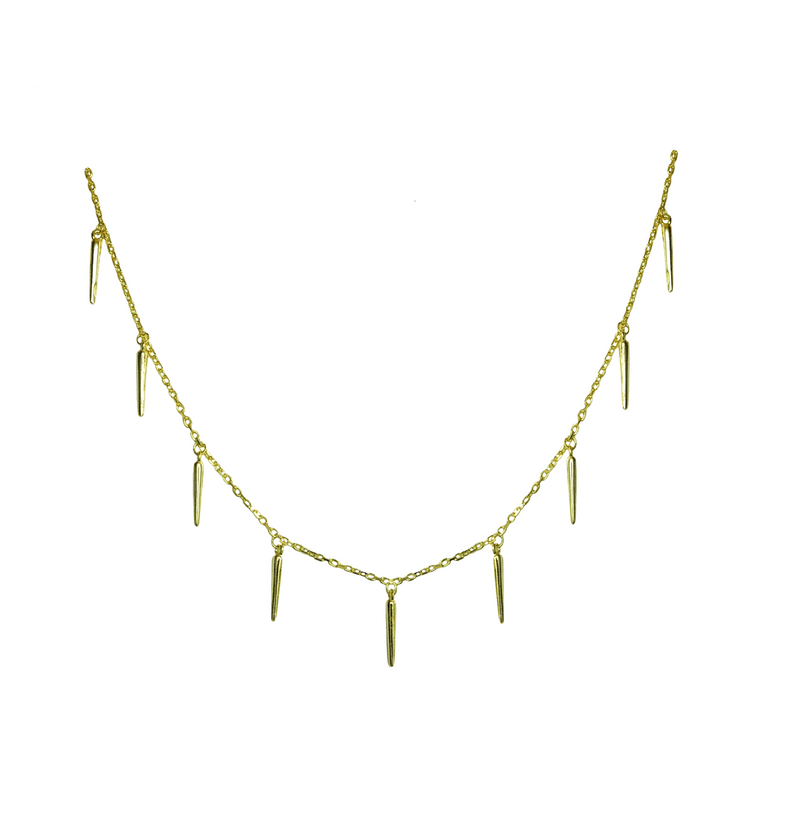 Dangling Spears Choker